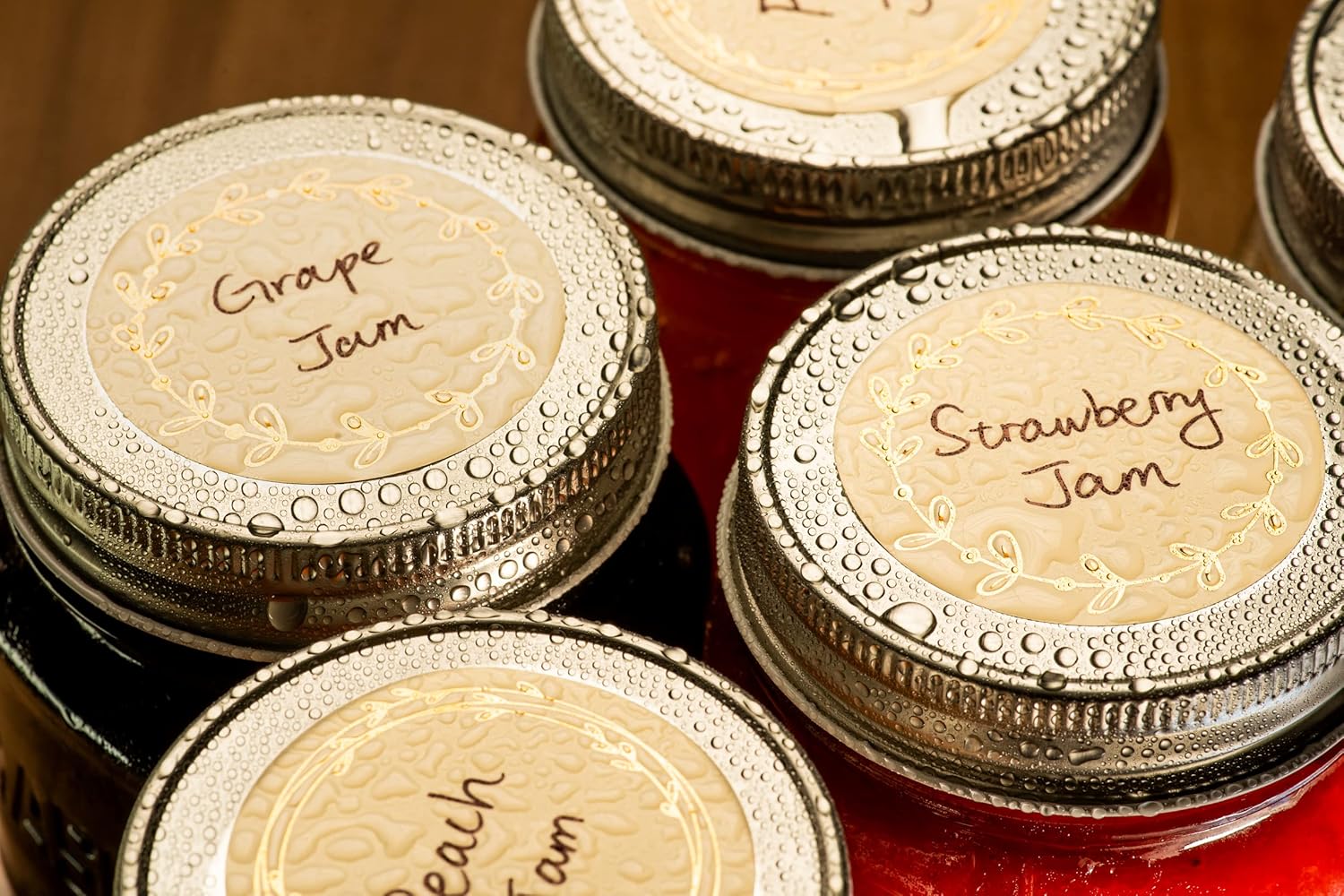 Monest Waterproof Jar Labels for Home Use