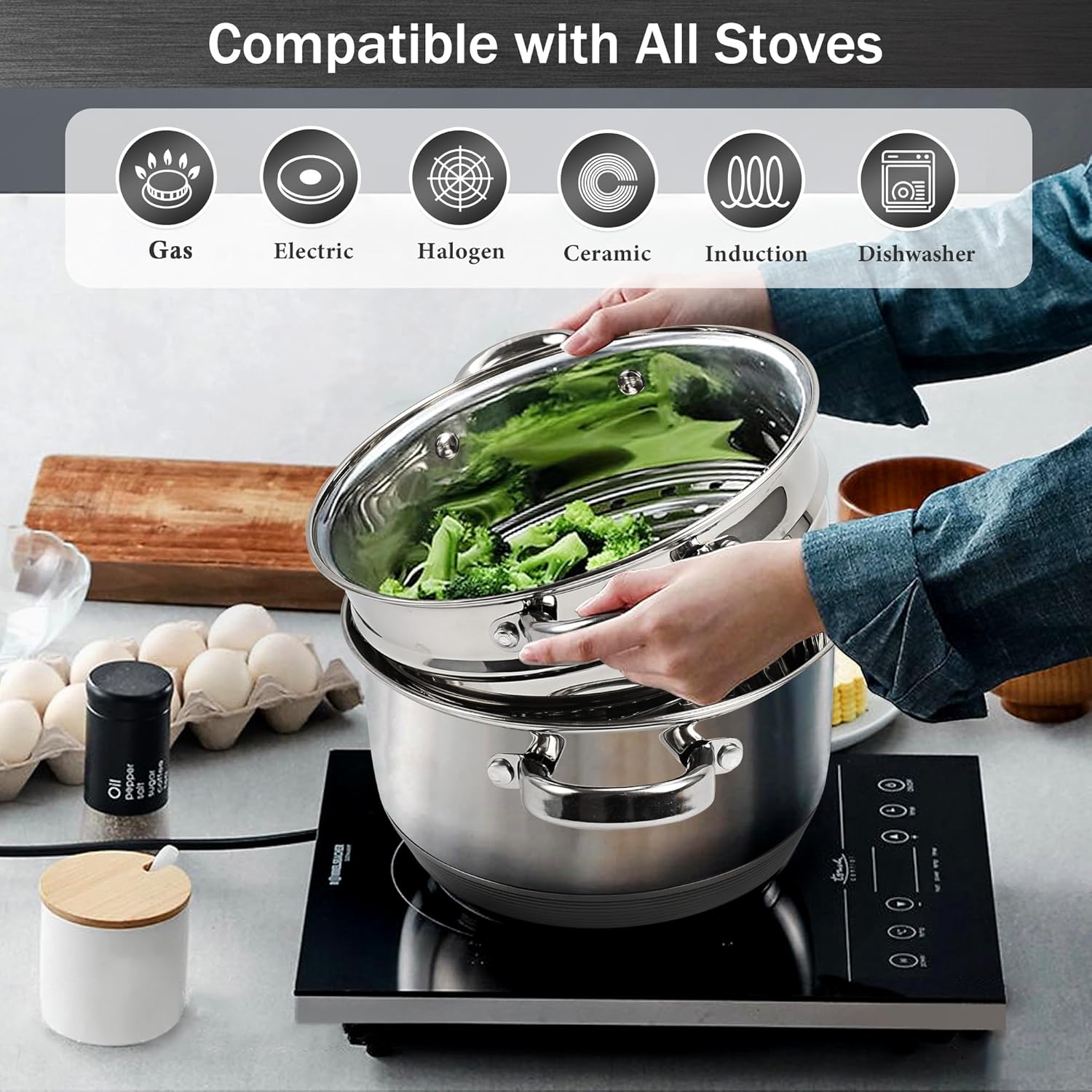 Aufranc 4-Qt Steamer Pot