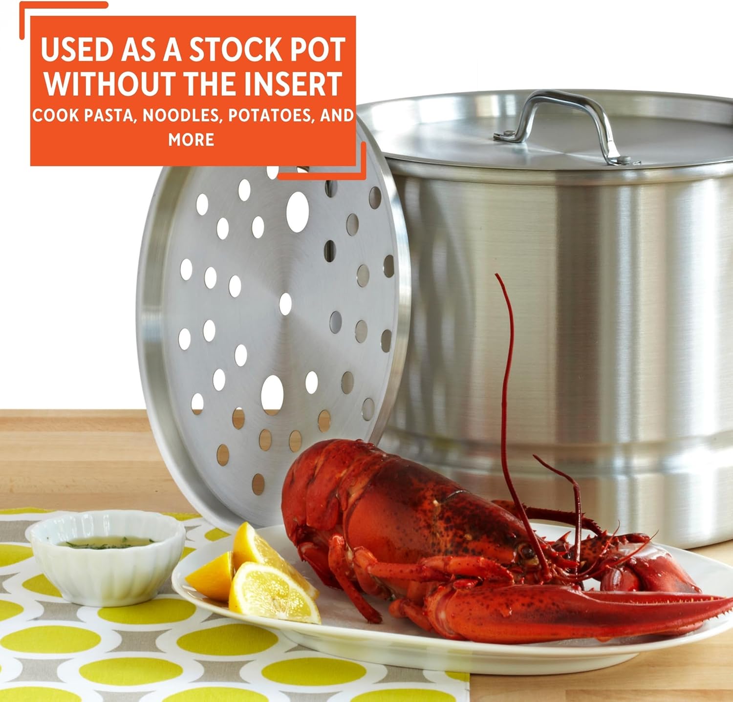 IMUSA Aluminum Steamer Set