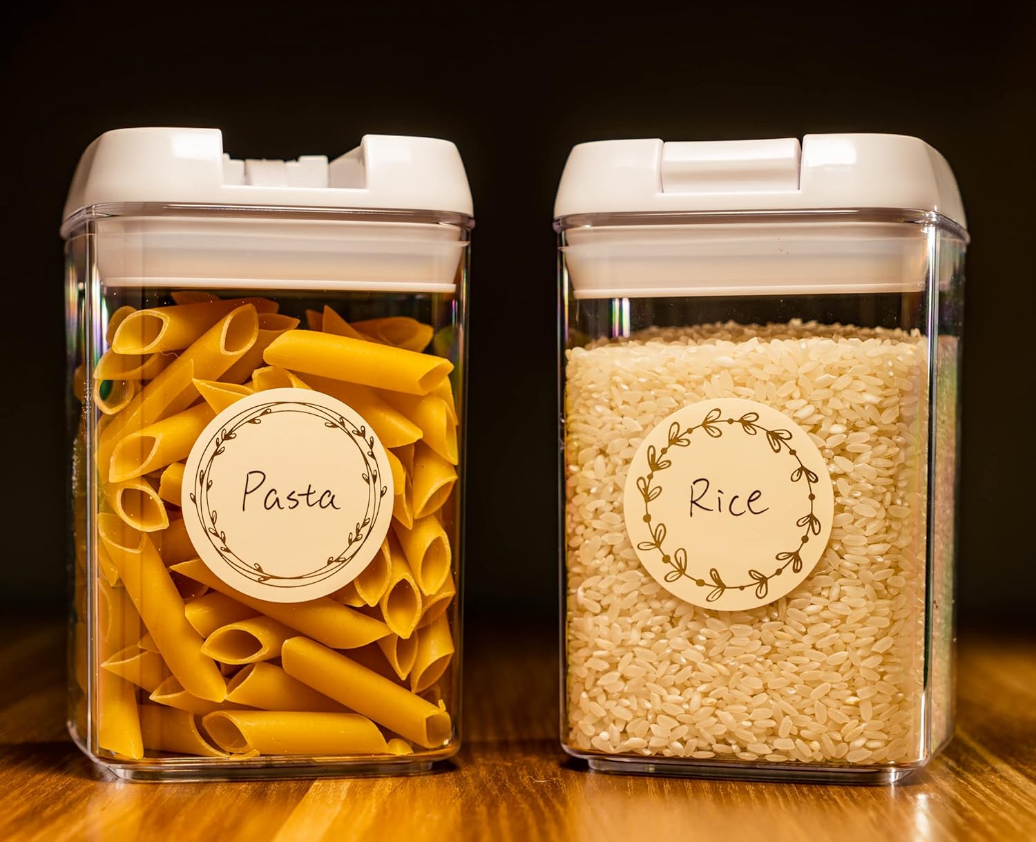 Monest Waterproof Jar Labels for Home Use