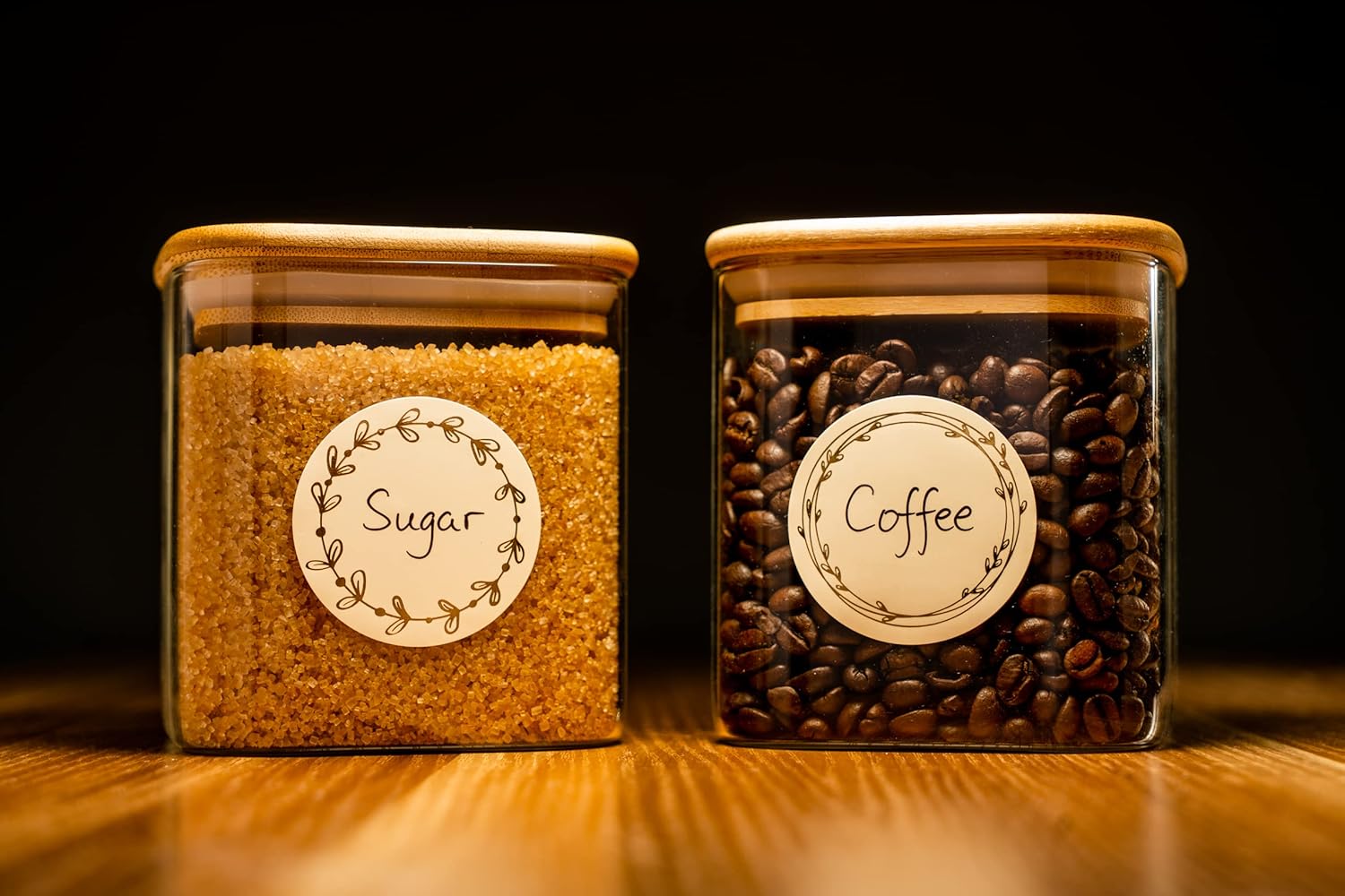 Monest Waterproof Jar Labels for Home Use