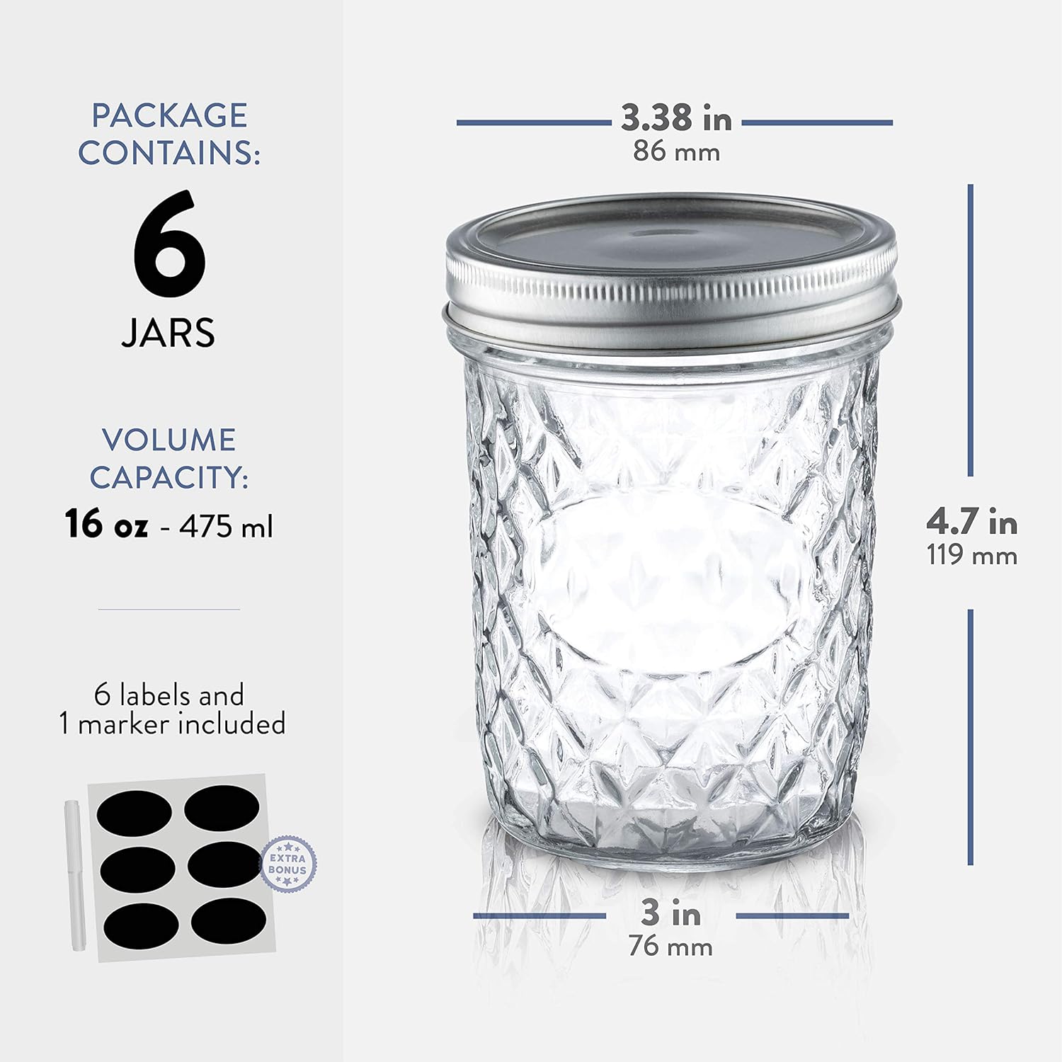 Sturdy Mason Jars for Pickling