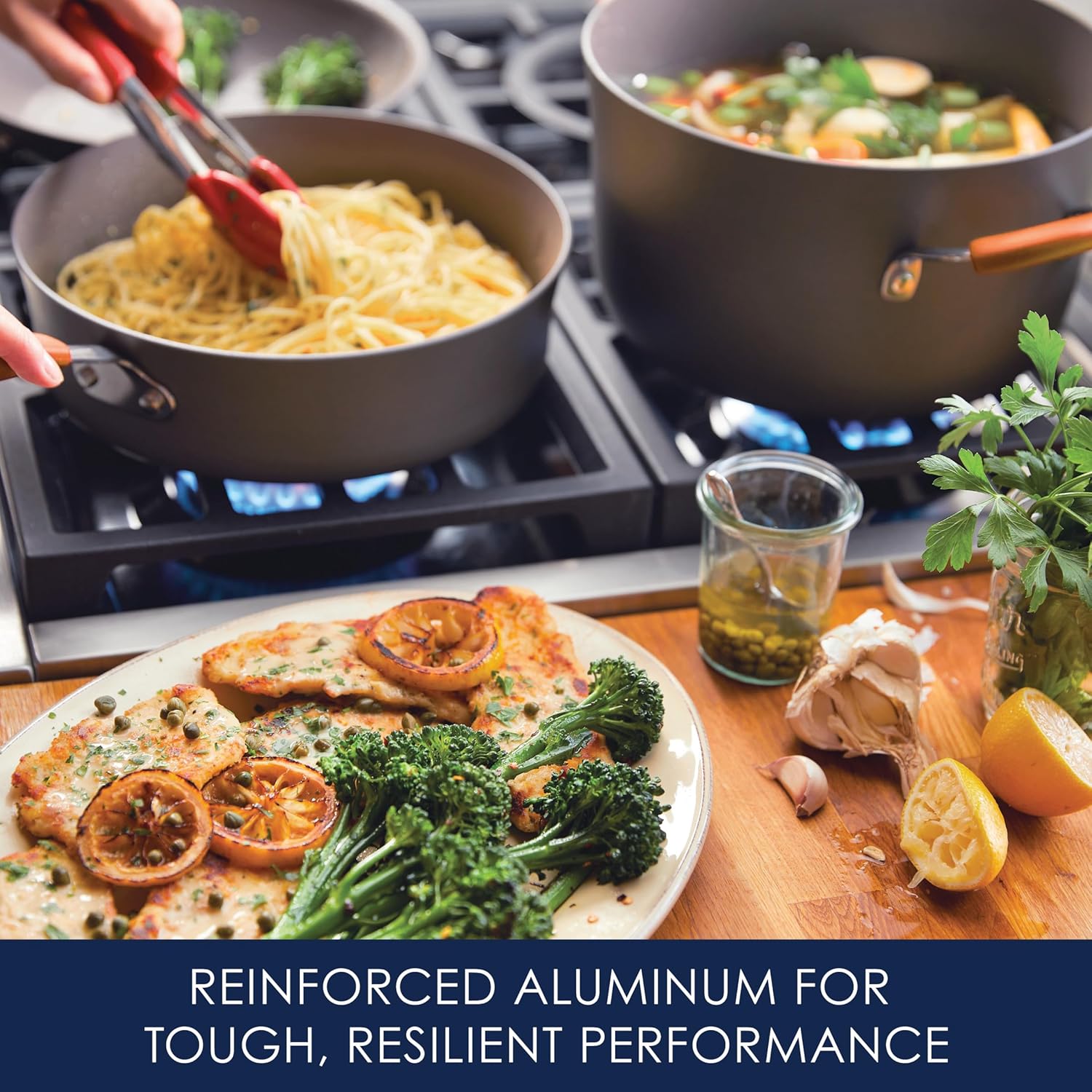 Rachael Ray Hard Anodized Cookware Set