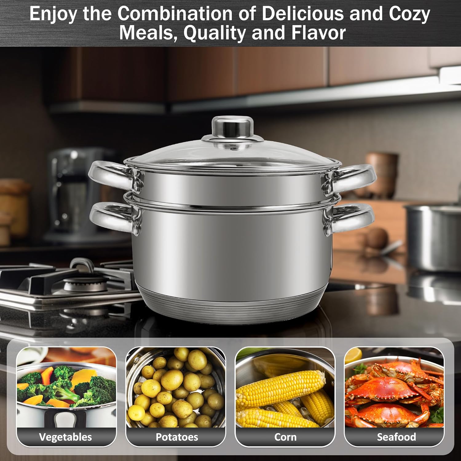 Aufranc 4-Qt Steamer Pot