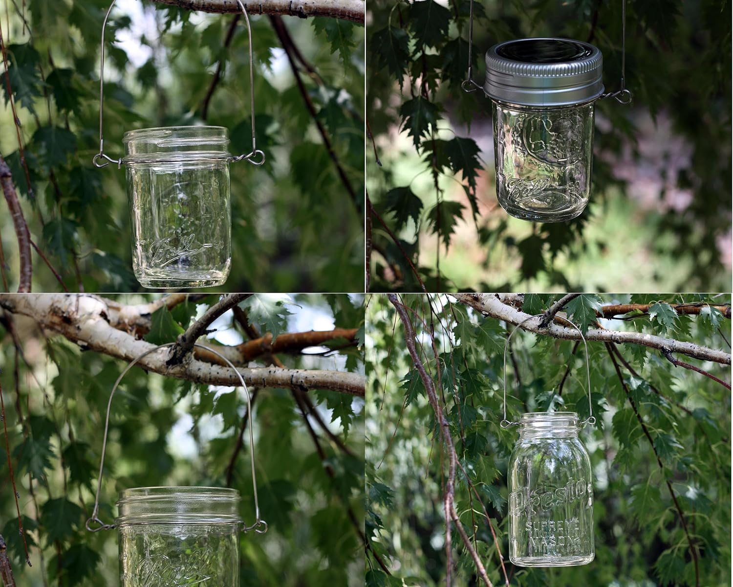 Stainless Steel Mason Jar Handles x6 Pack