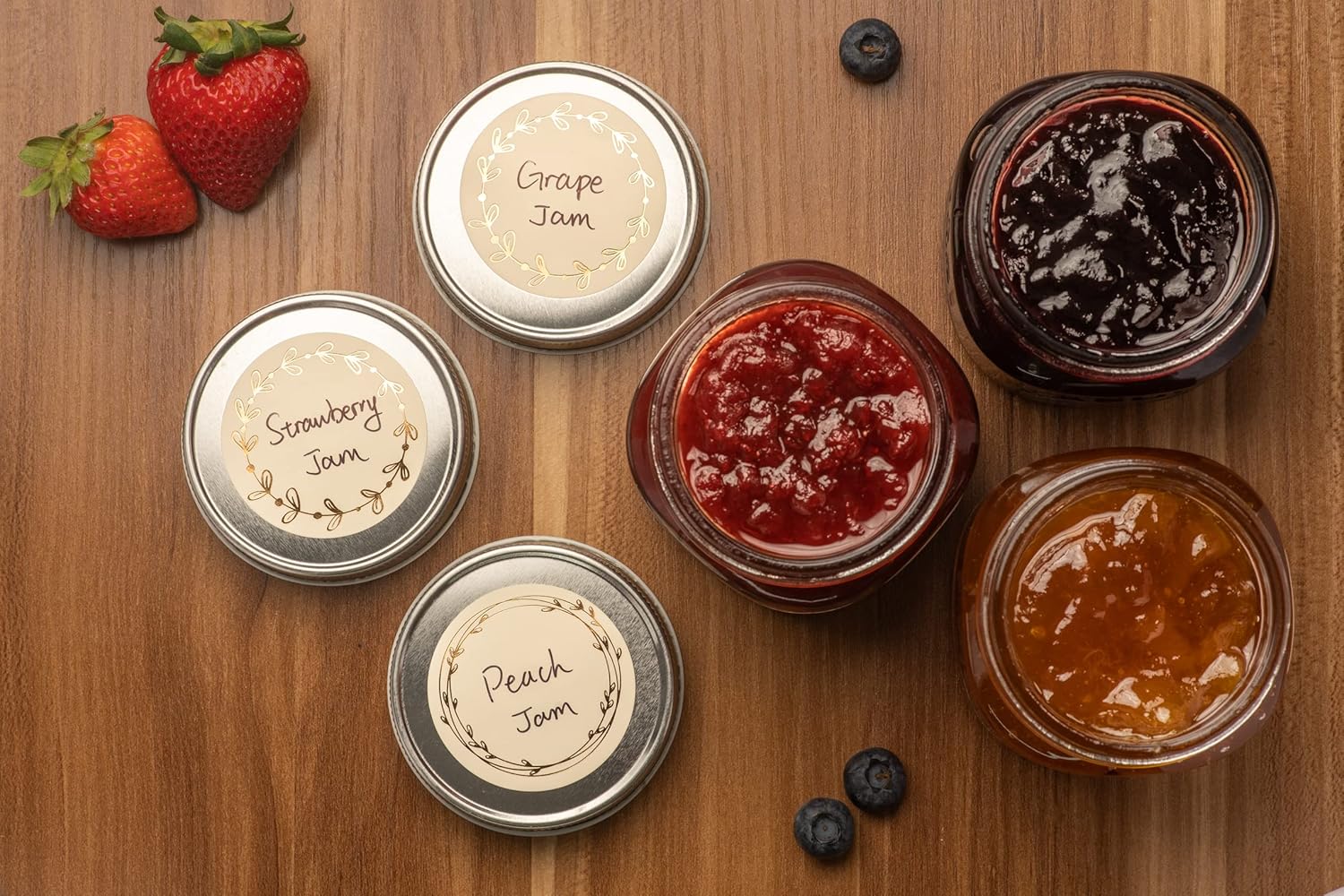 Monest Waterproof Jar Labels for Home Use