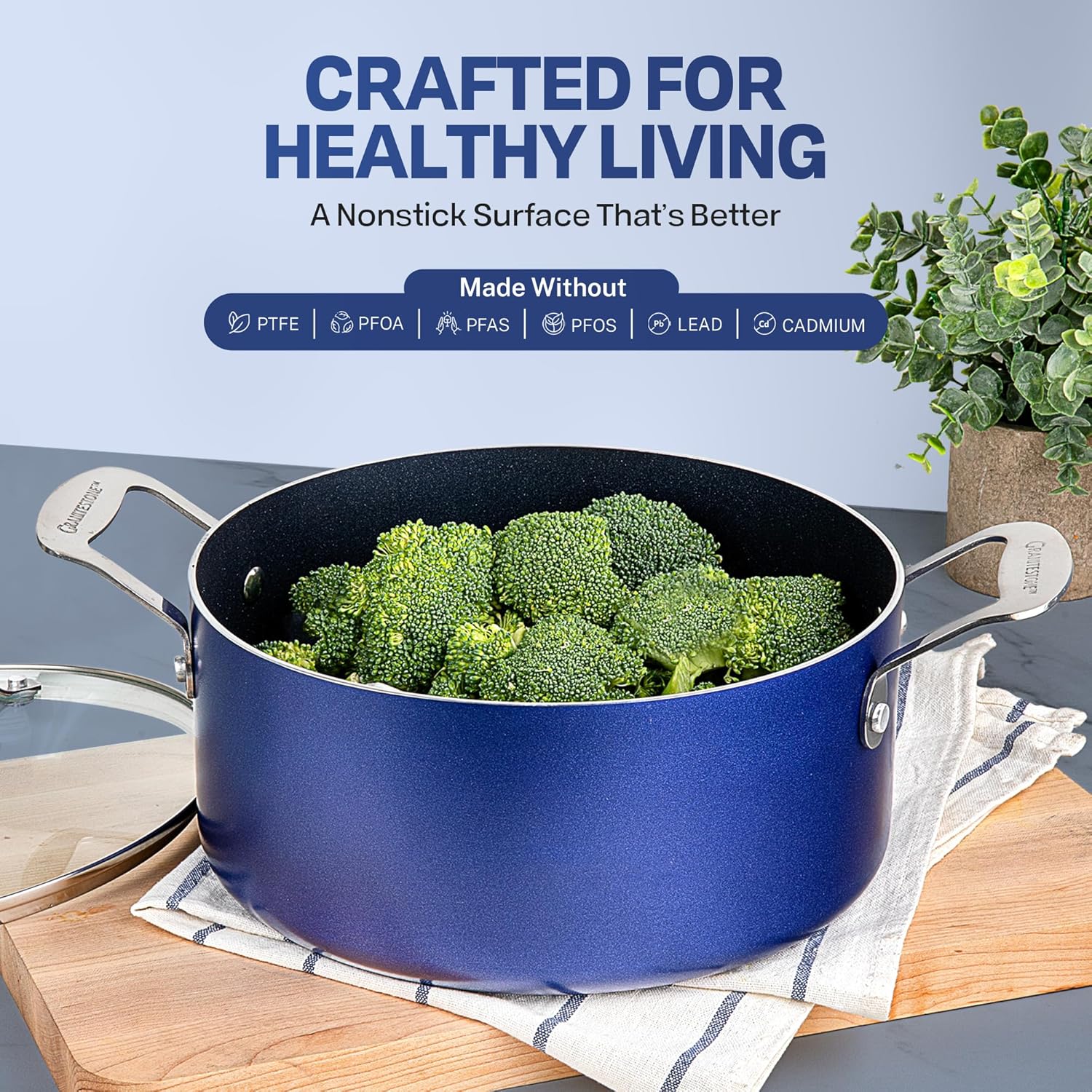 Granism stone 10-Piece Cookware Set