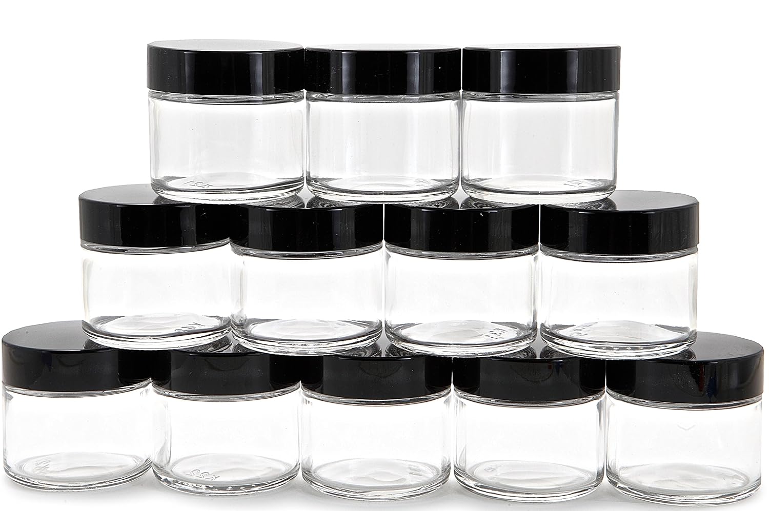 Vivaplex Travel-friendly Glass Jars
